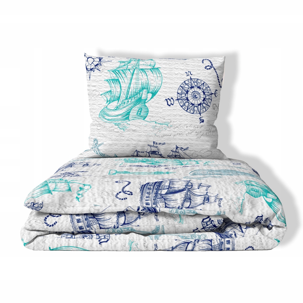 Krepové Povlečení 160x200 Povlak 70x80 Hrubá Polská Bavlna Baltská bílá barva