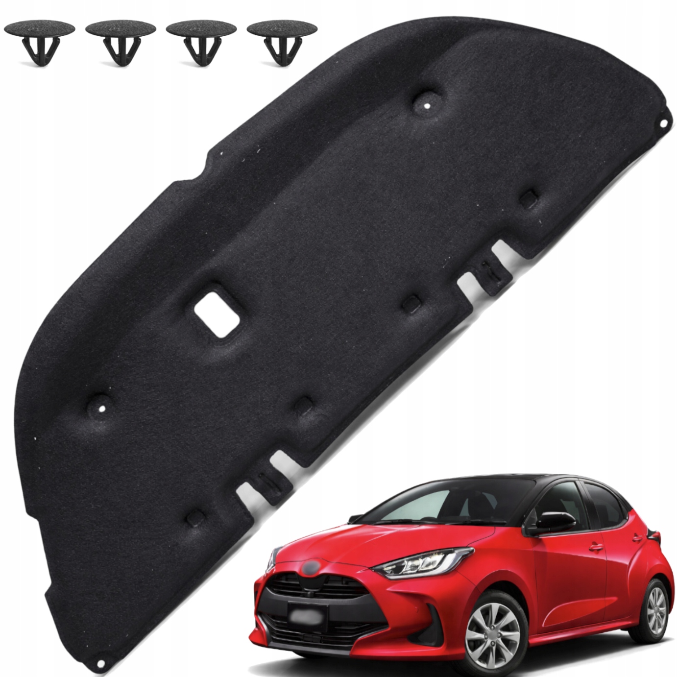 Tlumení masky Izolace podbití Toyota Yaris IV 19r+ Spinky Hq
