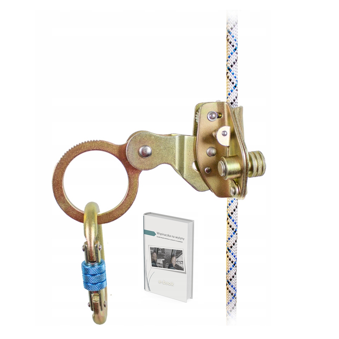 Samosvorné posuvné zařízení na lano 10,5 mm Irudek Ergostop 2 En 353