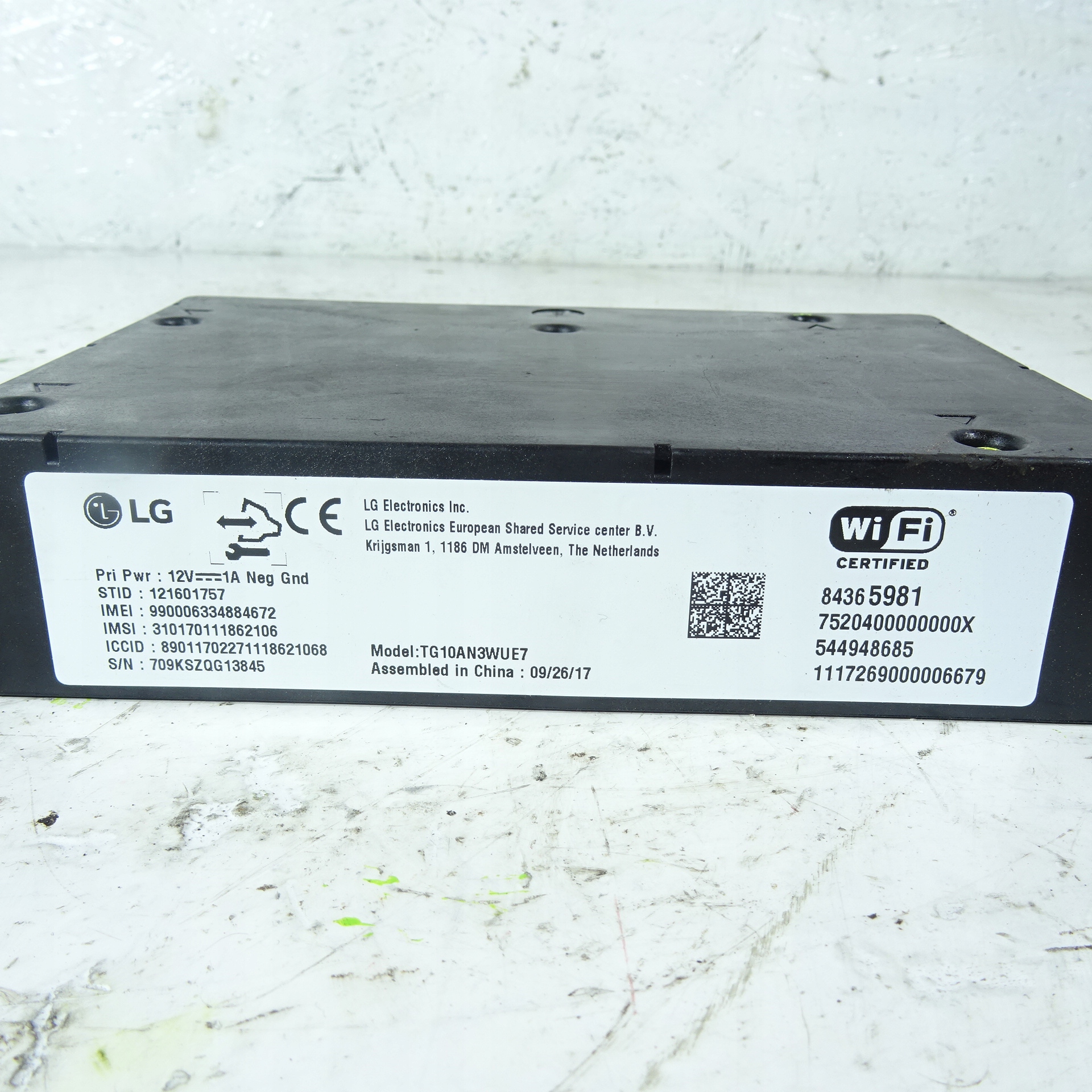 OPEL INSIGNIA B module WIFI 84365981