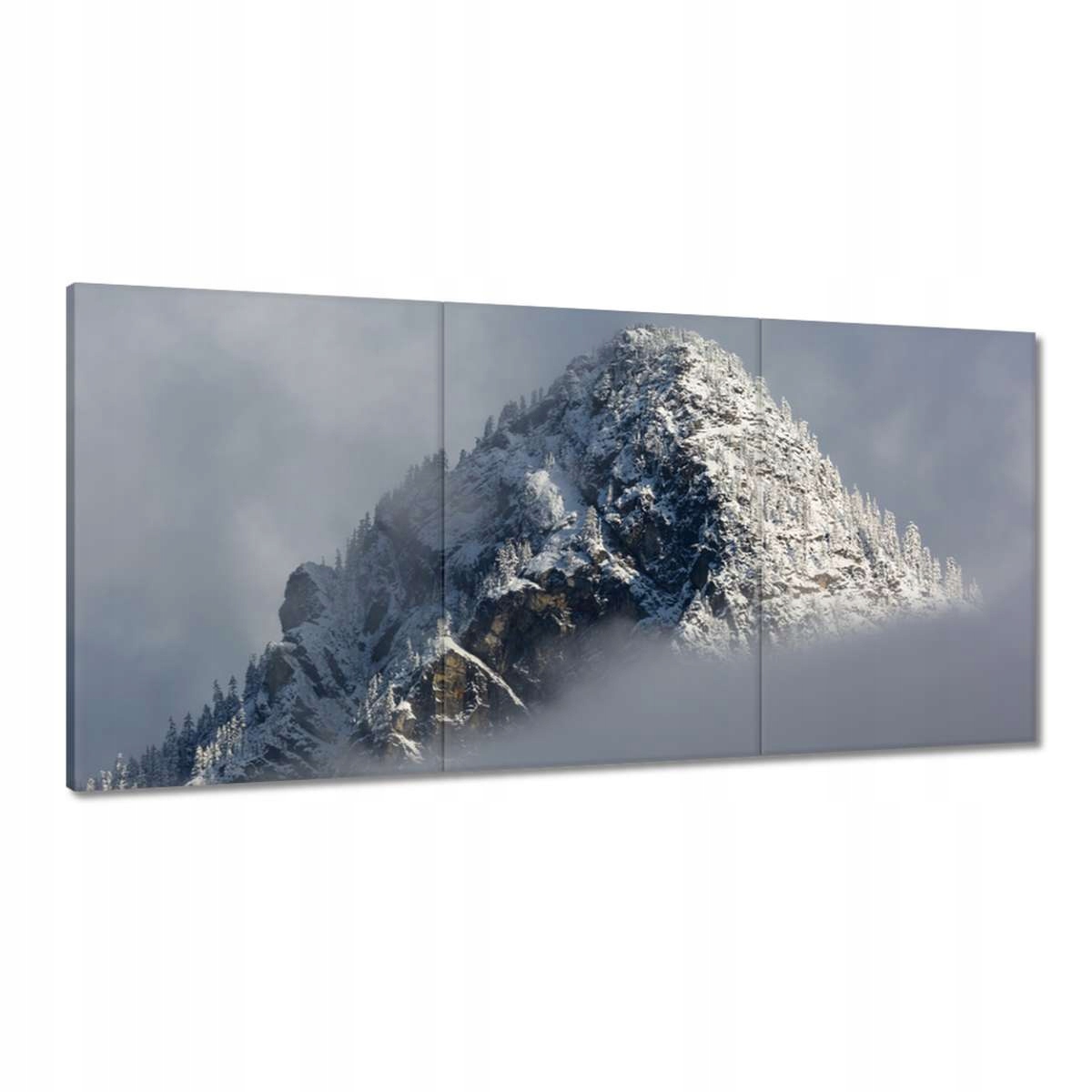 Obrazy 180x90 Zima Hora Sneh Hmla