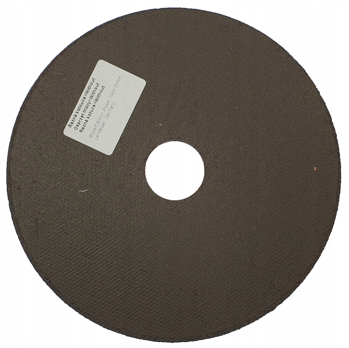 BOSCH TARCZA DO CIĘCIA METALU RAPIDO INOX 125x1,0 Średnica otworu 22,2mm