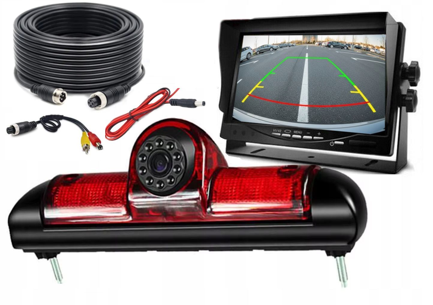 Monitor Cúvacia Kamera Ducato Boxer Jumper 2006-2022 Hd 1280x720P
