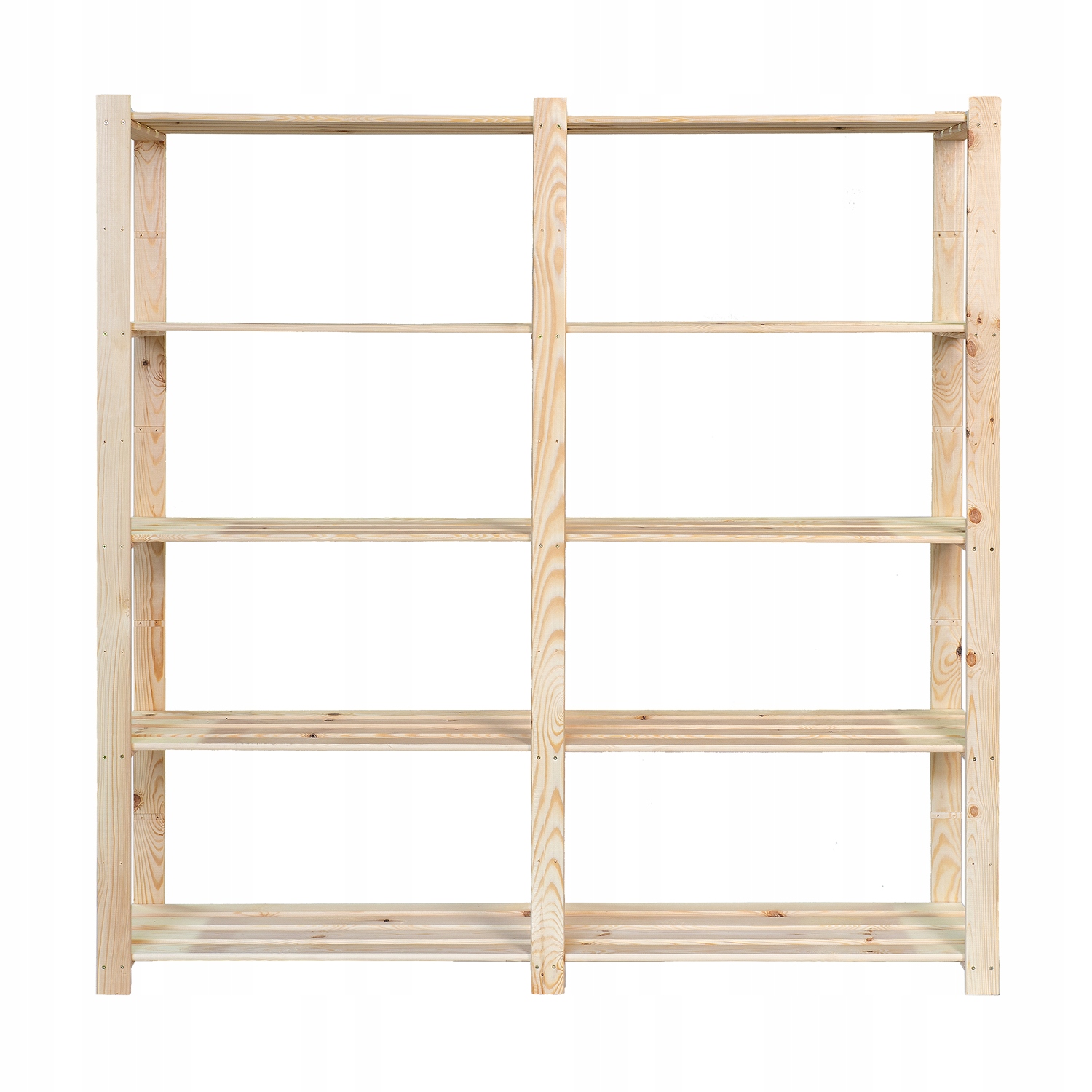 Regał drewniany biurowy garażowy do spiżarni 5 półek 170x170x38cm PRODUCENT Marka inna