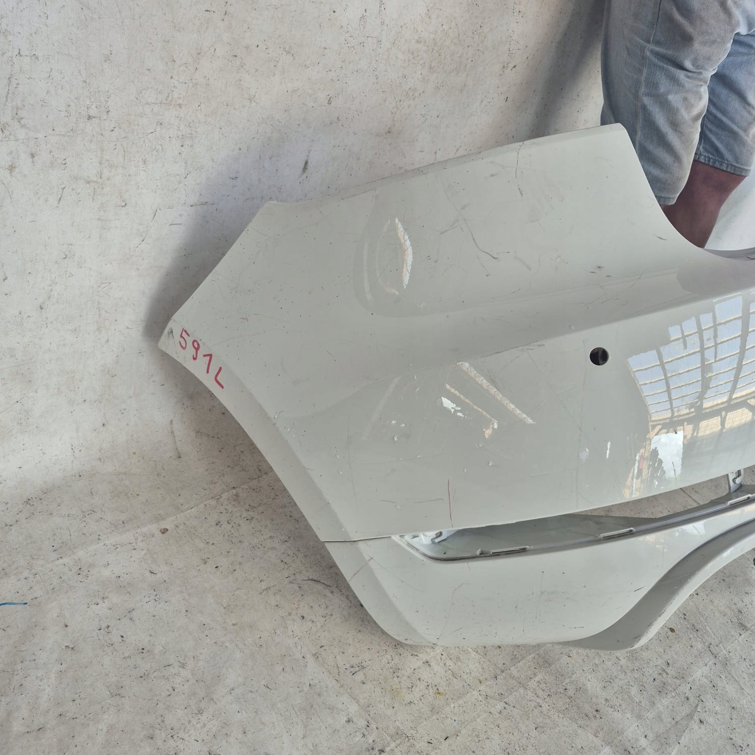 PORSCHE MACAN e 1 14-21 Paraurti posteriore posteriore PDC
