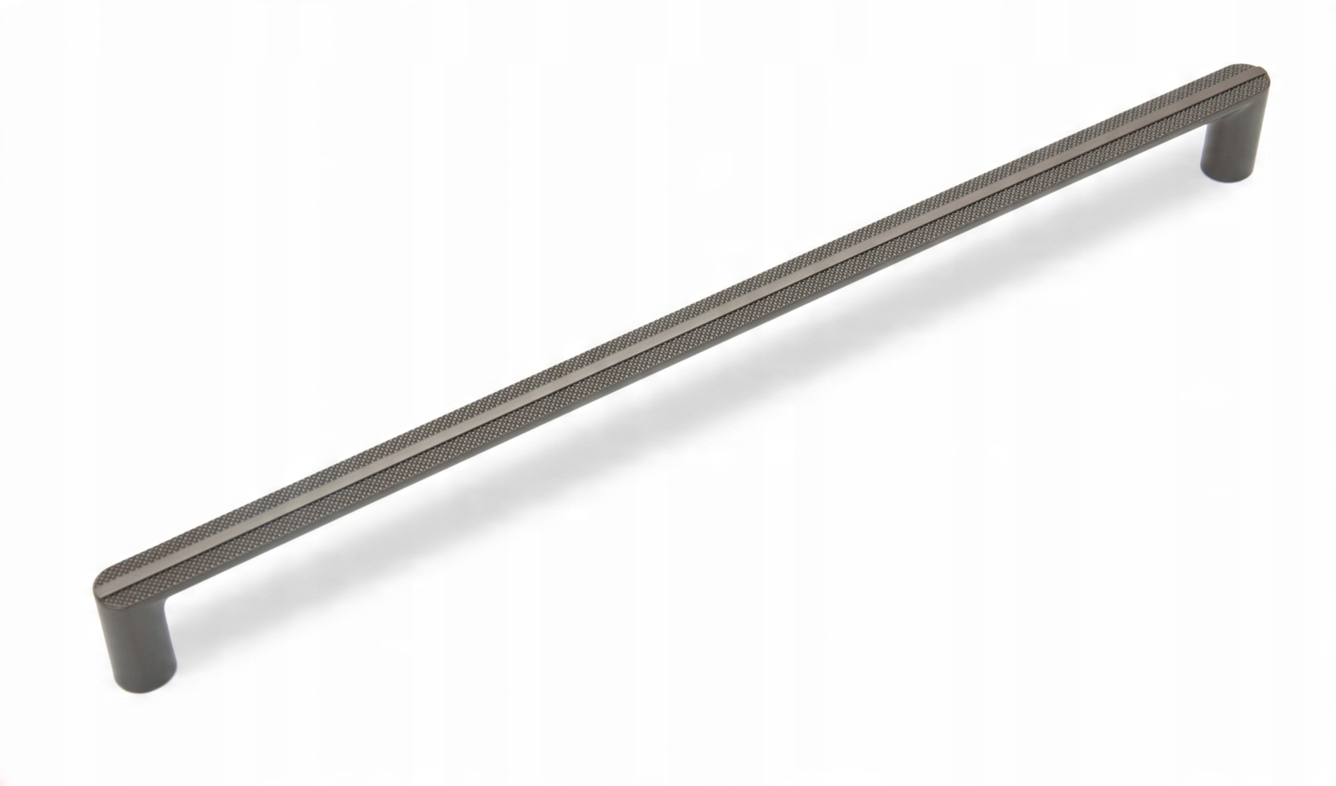 

Uchwyt meblowy relingowy 320mm ryflowany grafitowy