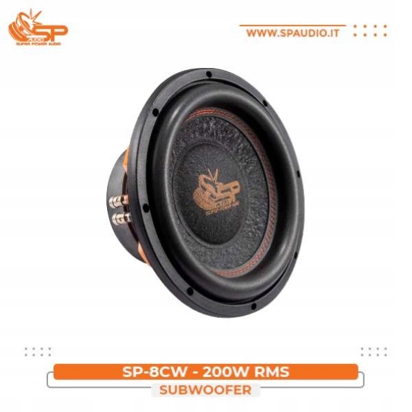 Subwoofer Sp Audio SP-8CW / 200 WATT RMS Kod producenta SP-8CW
