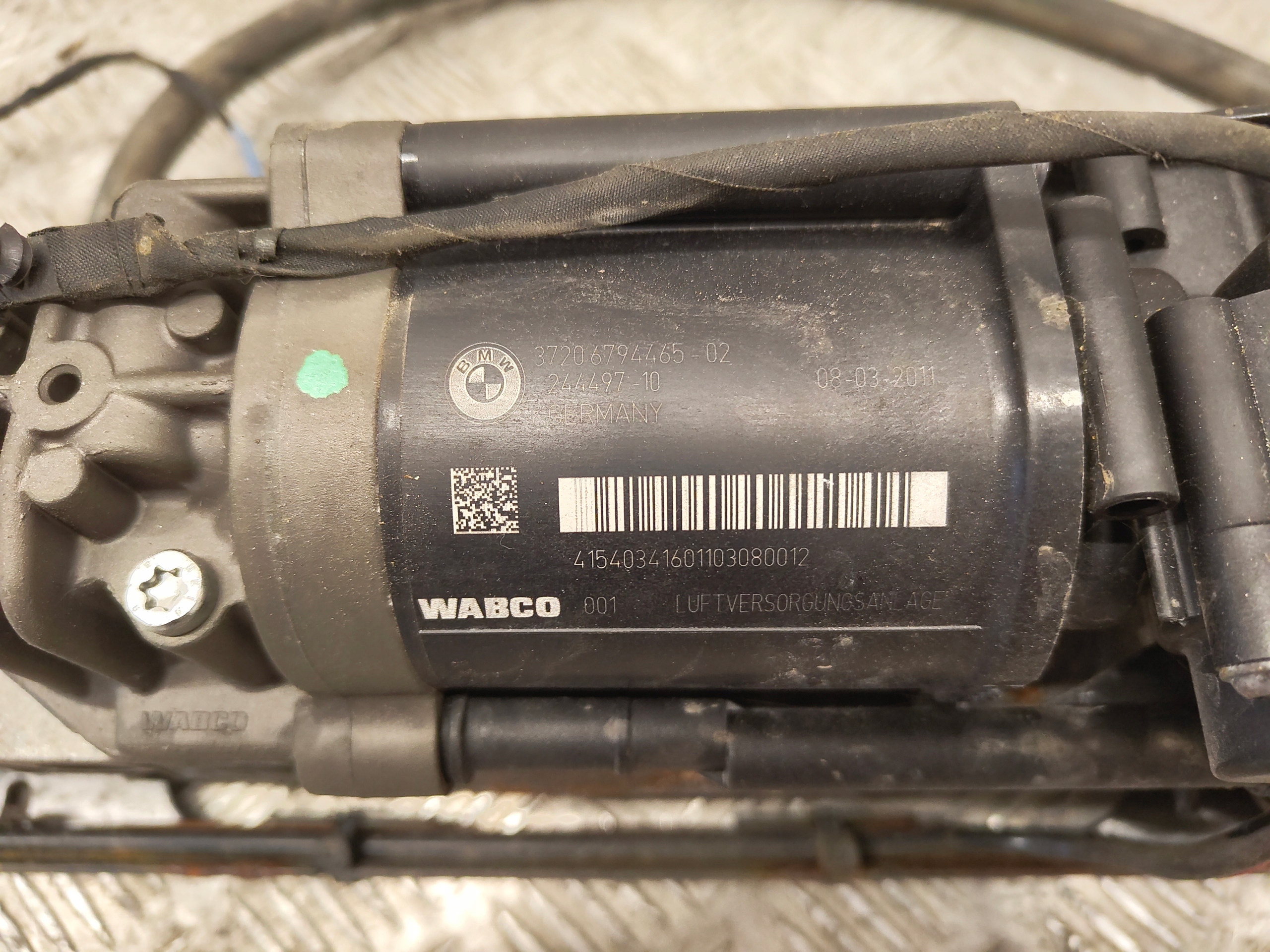 BMW 5GT F07 compressor compressor; springing 6794465
