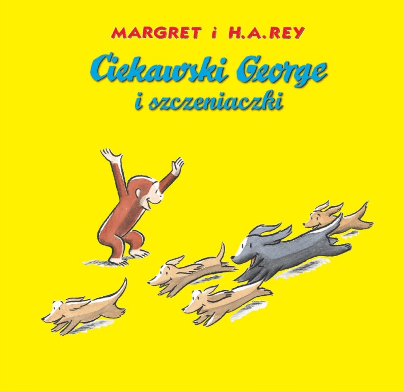 

Ciekawski George i szczeniaczki Margret Rey