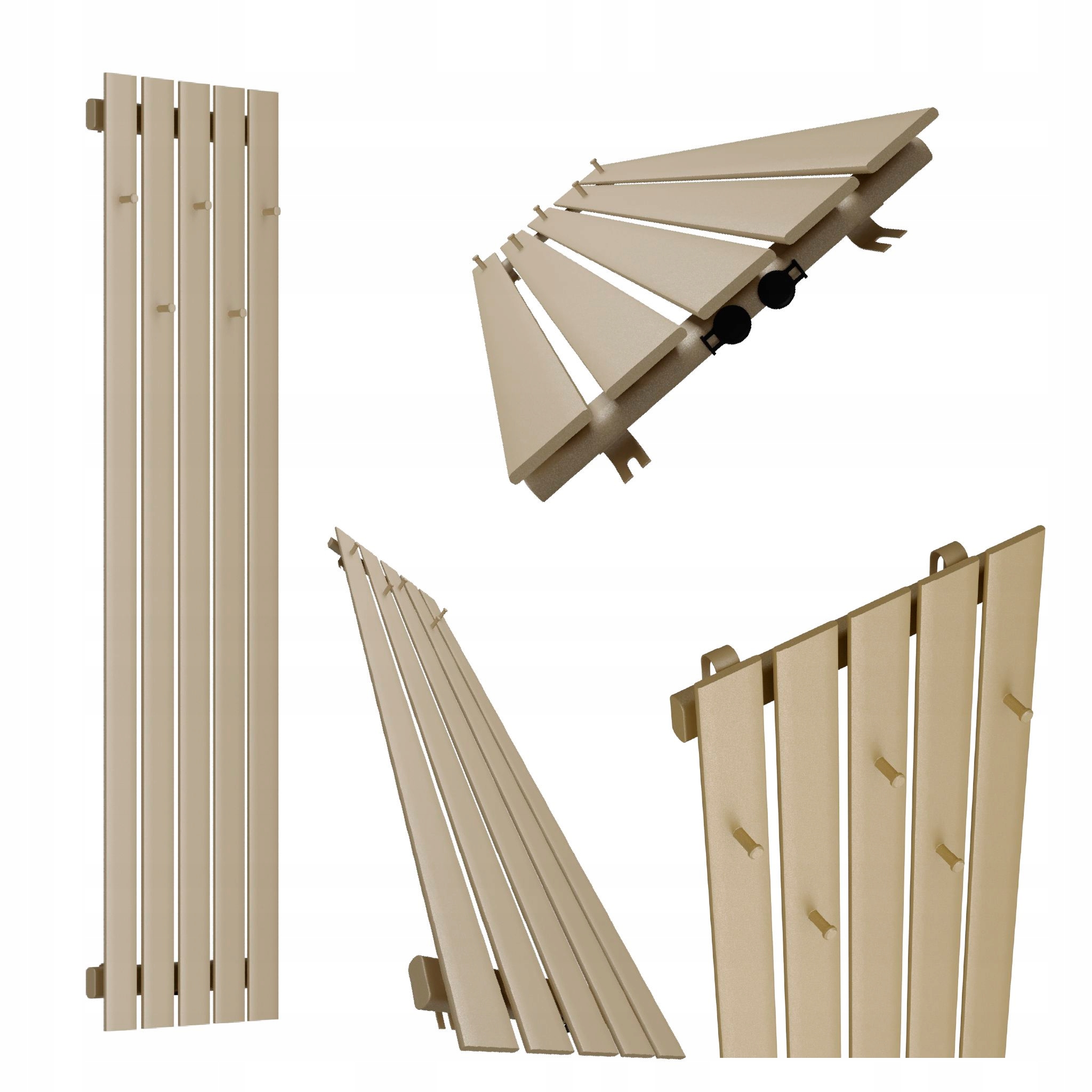 Dekorativní Radiátor Bellohook 160x38 Quartz 2