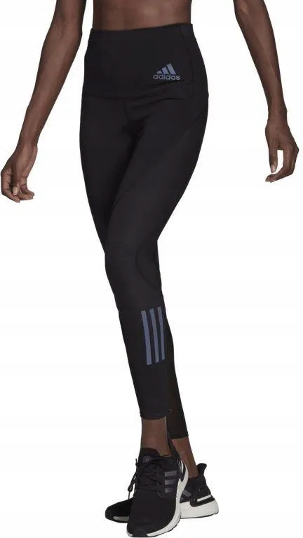 Adidas Czarne Logowane Legginsy HA9936 (s)