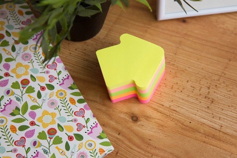 Karteczki samoprzylepne D.Rect strzałka 400k x5 Bohater brak