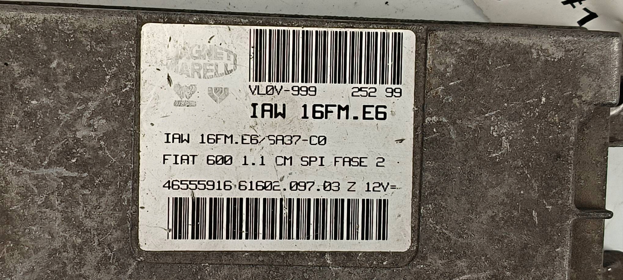 computer JAW16FME6 1.1 FIAT SEICENTO