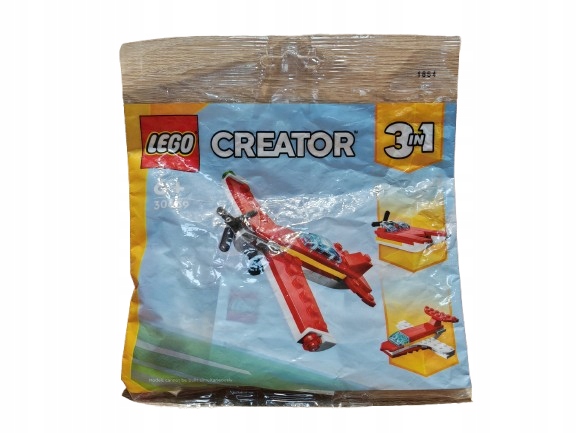 Lego Creator 30669 Kultowy czerwony samolot 3w1