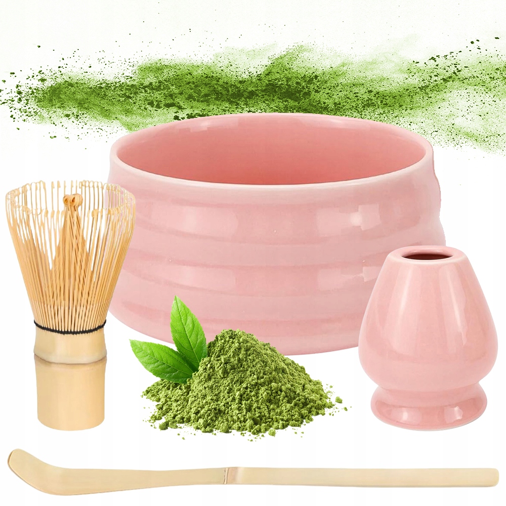 Levně Sada Nástrojů Pro Přípravu Matchy S Metličkou A Lžící