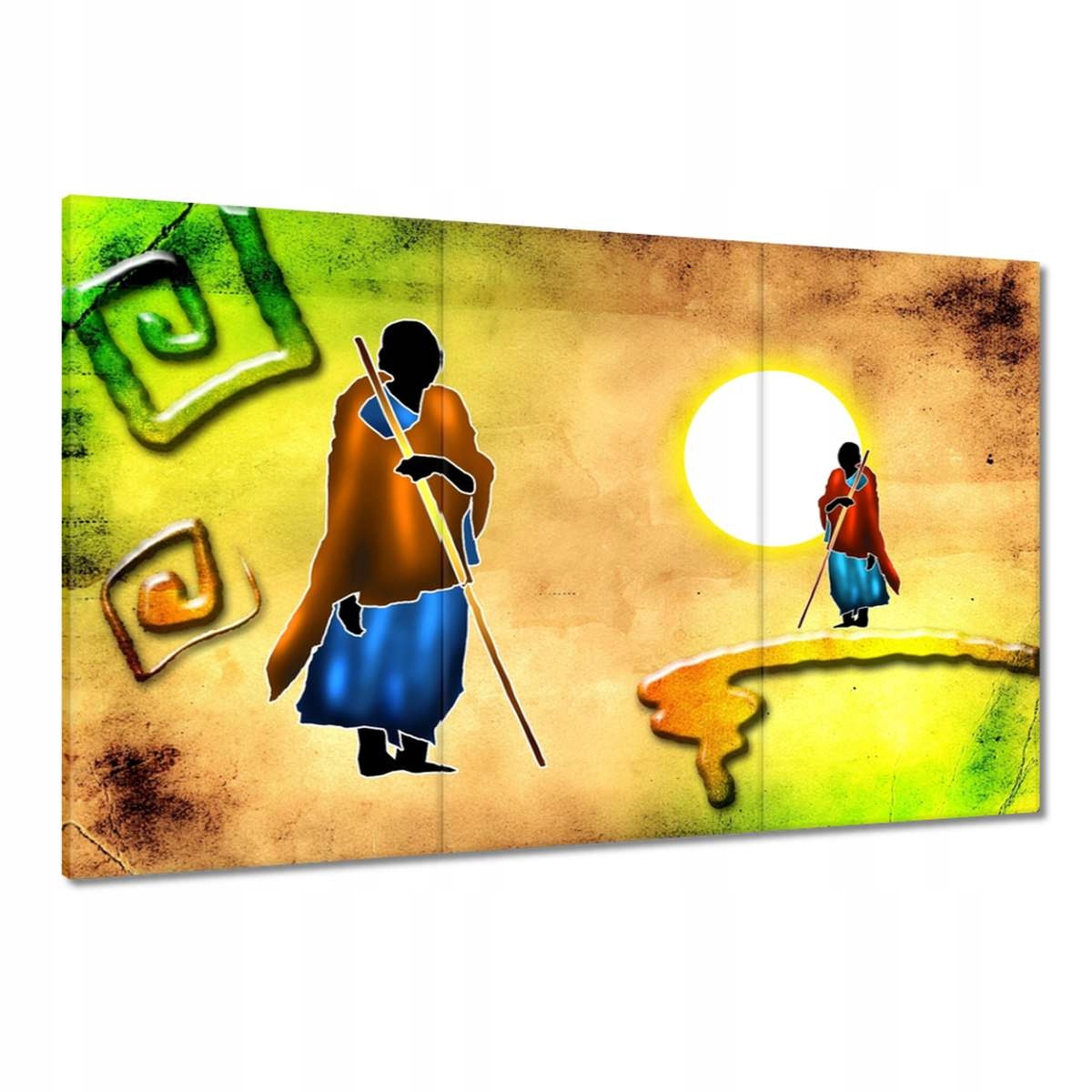 Obrazy 120x80 Bojovníci s divočáky