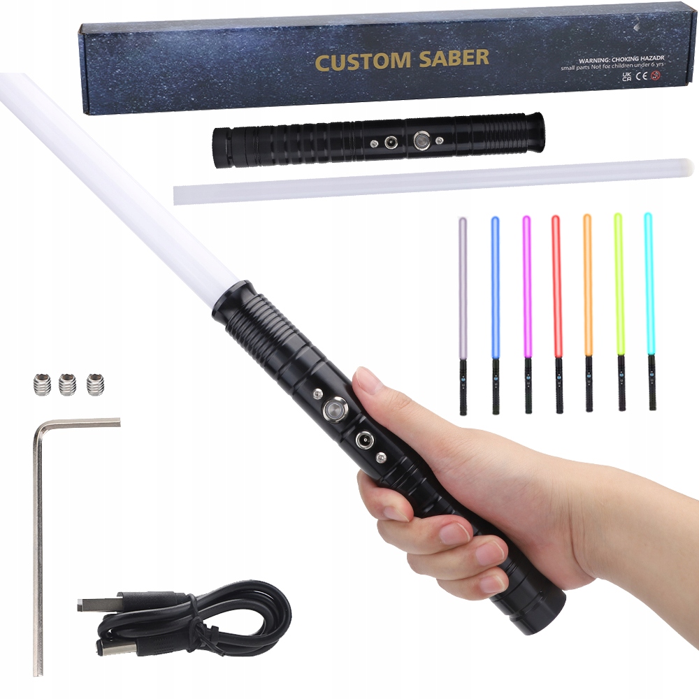 

Miecz Świetlny Star Wars Laser Światło Dźwięk RGB7