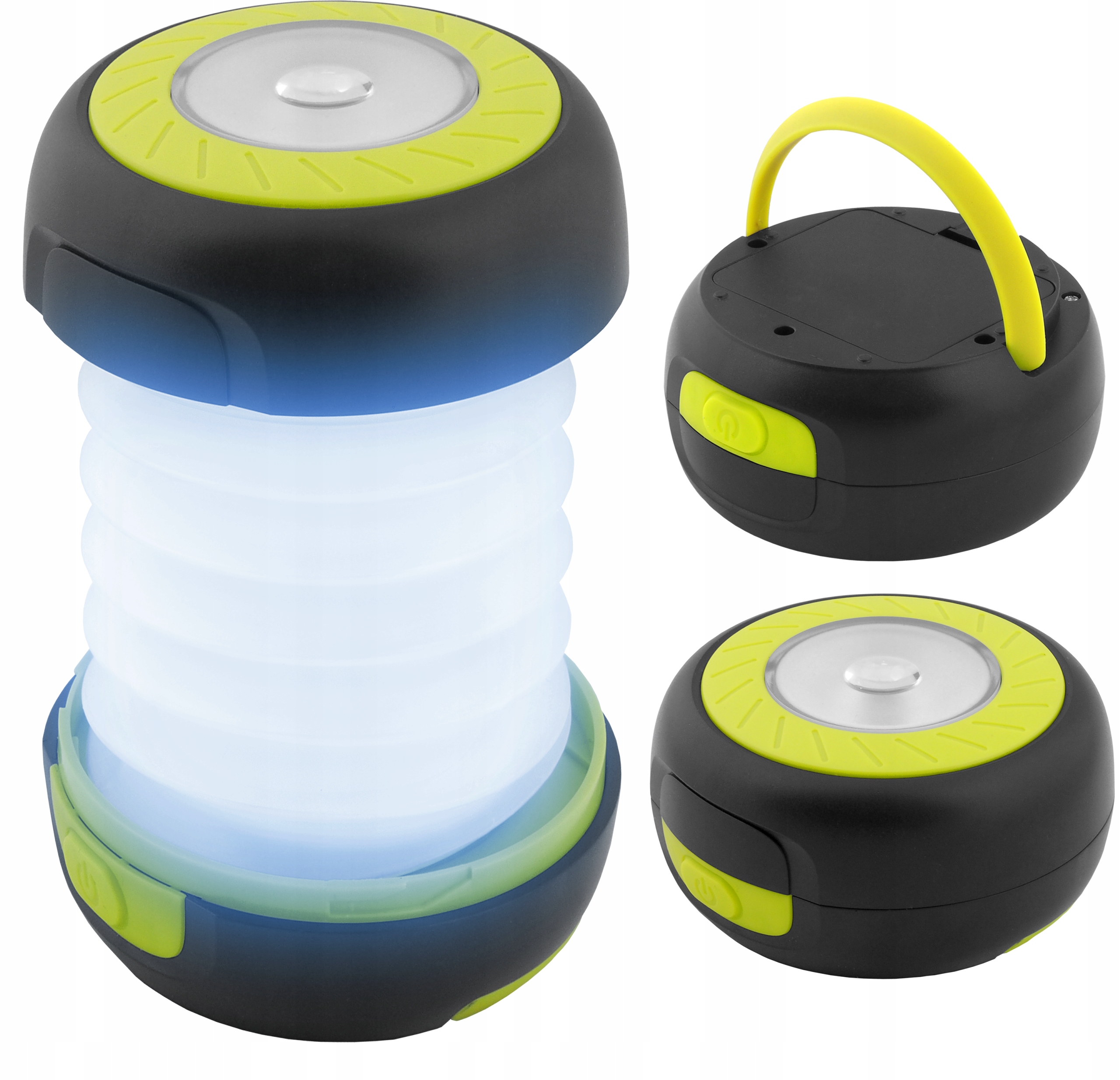 

Mocna Mała Lampka Turystyczna Kempingowa Składana