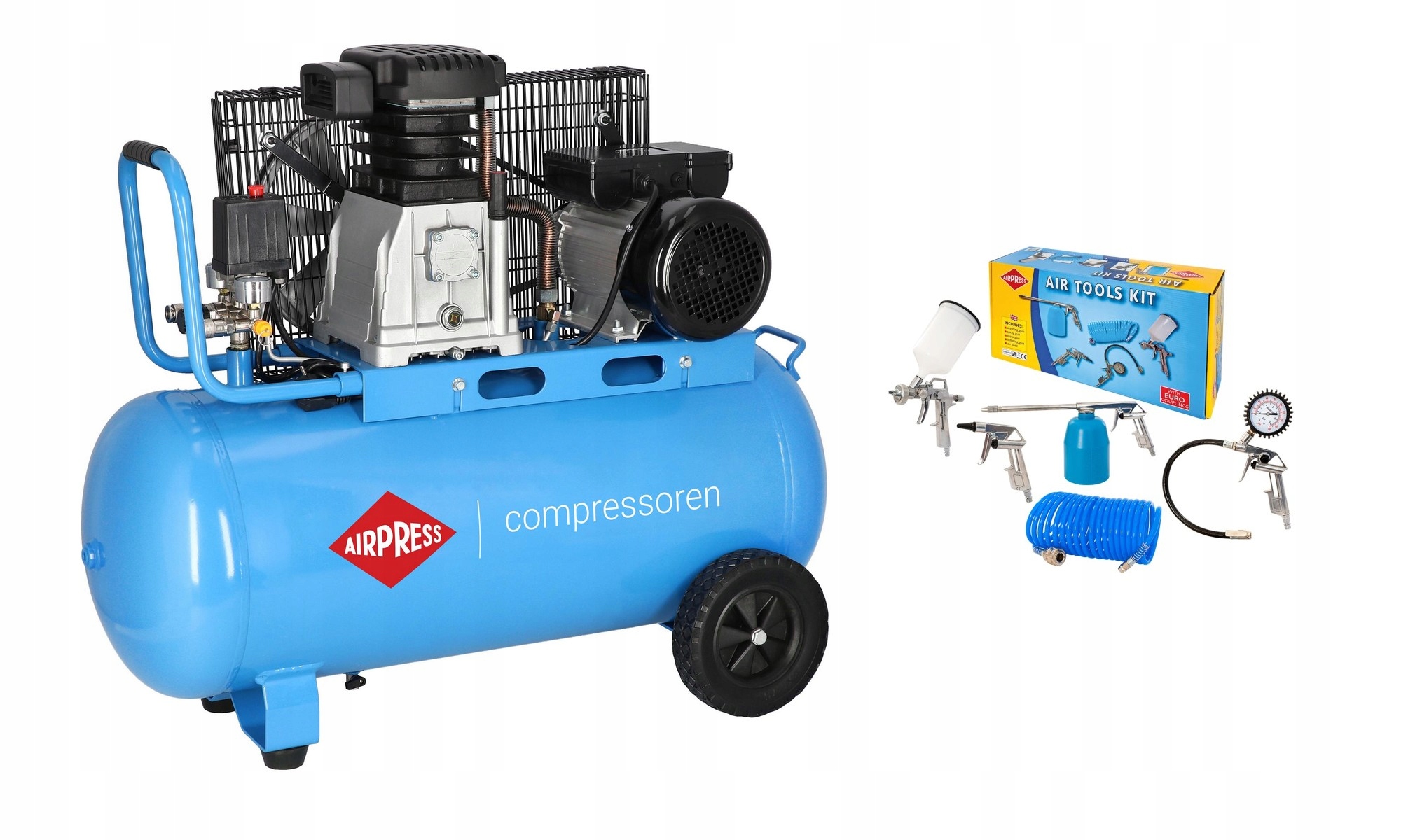 

Kompresor olejowy Airpress Hl 340-90 +Akcesoria