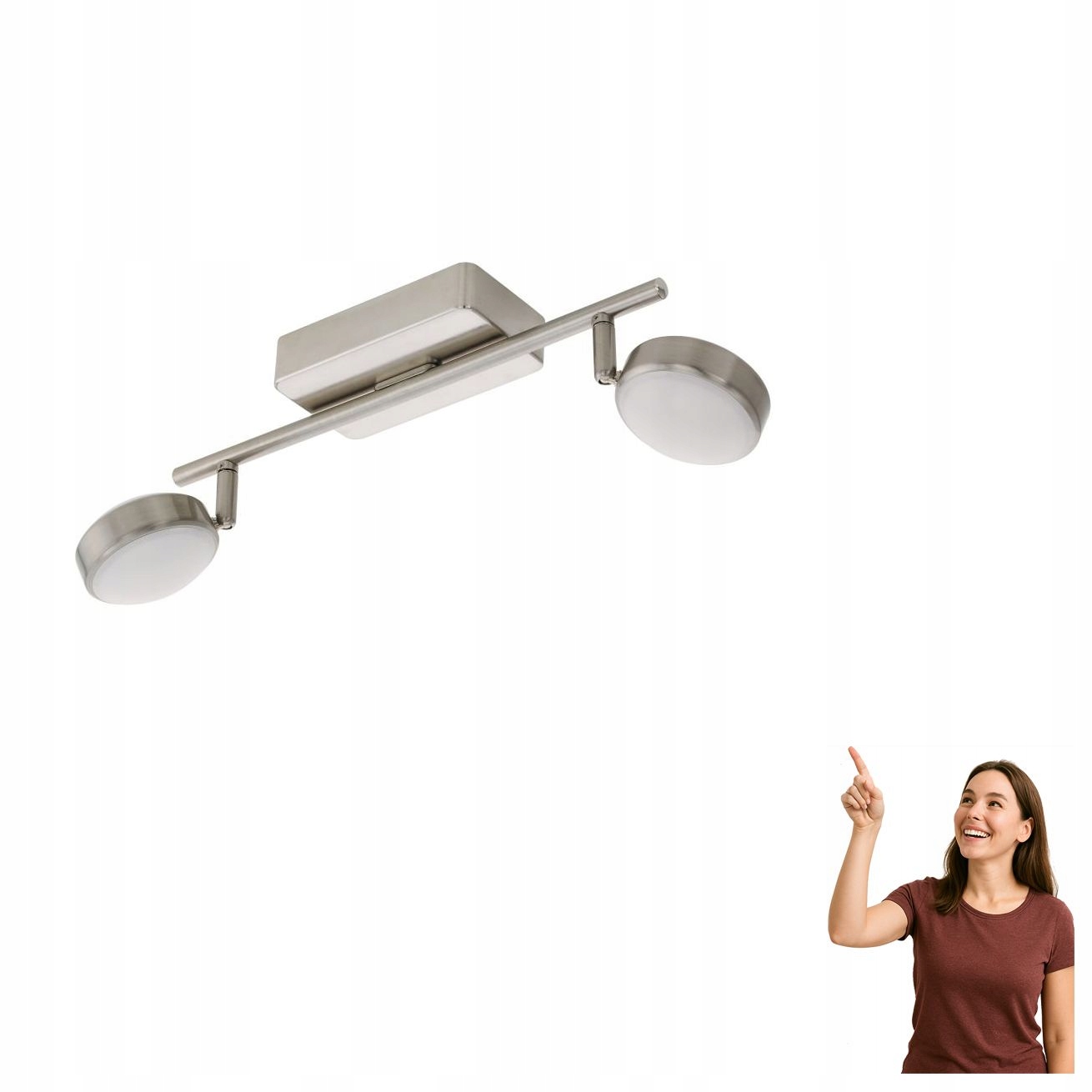 Lampa reflektor spot Led 2x5W Corropoli-c 97715 Eglo