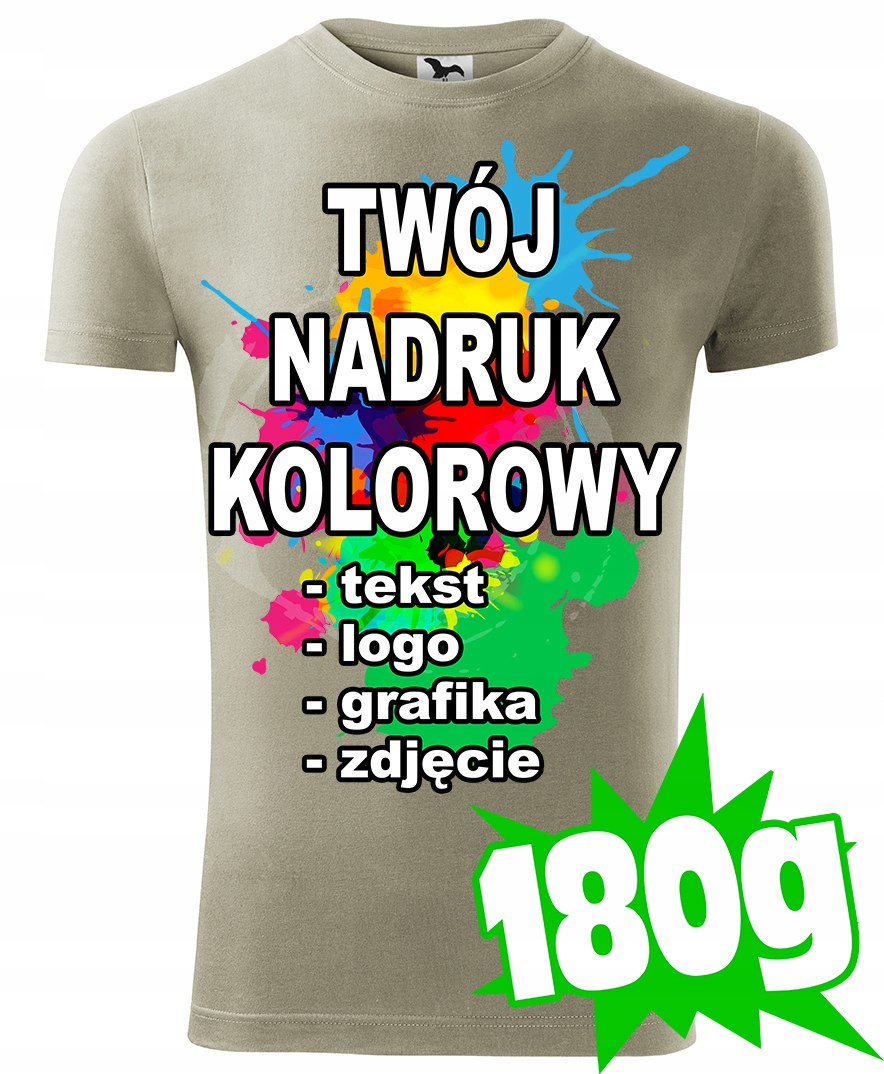 

Koszulka Z Własnym Nadrukiem męska L viper 28
