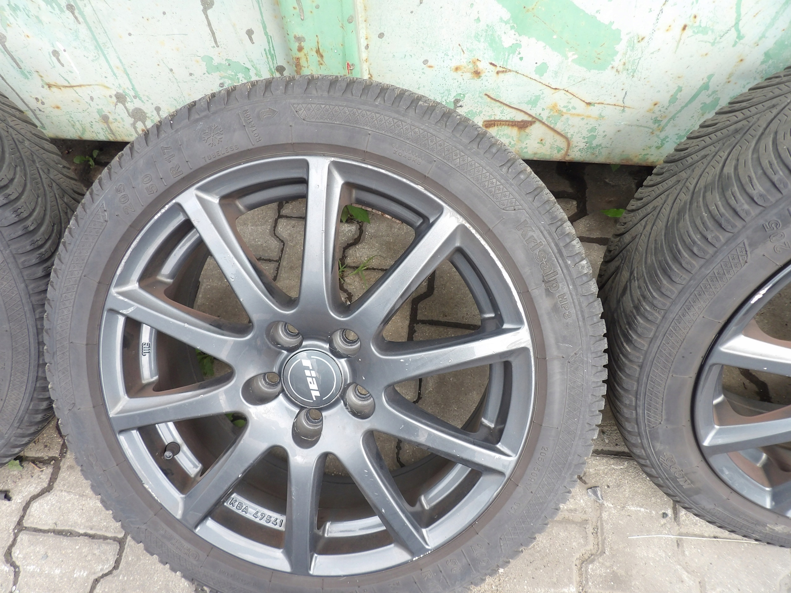 VW Golf VI Roues Complets d’aluminium 17" KBA 47541