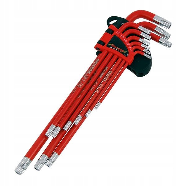 

Klucze Imbusowe Torx Gwiazdka Imbusy 9 T10-T50