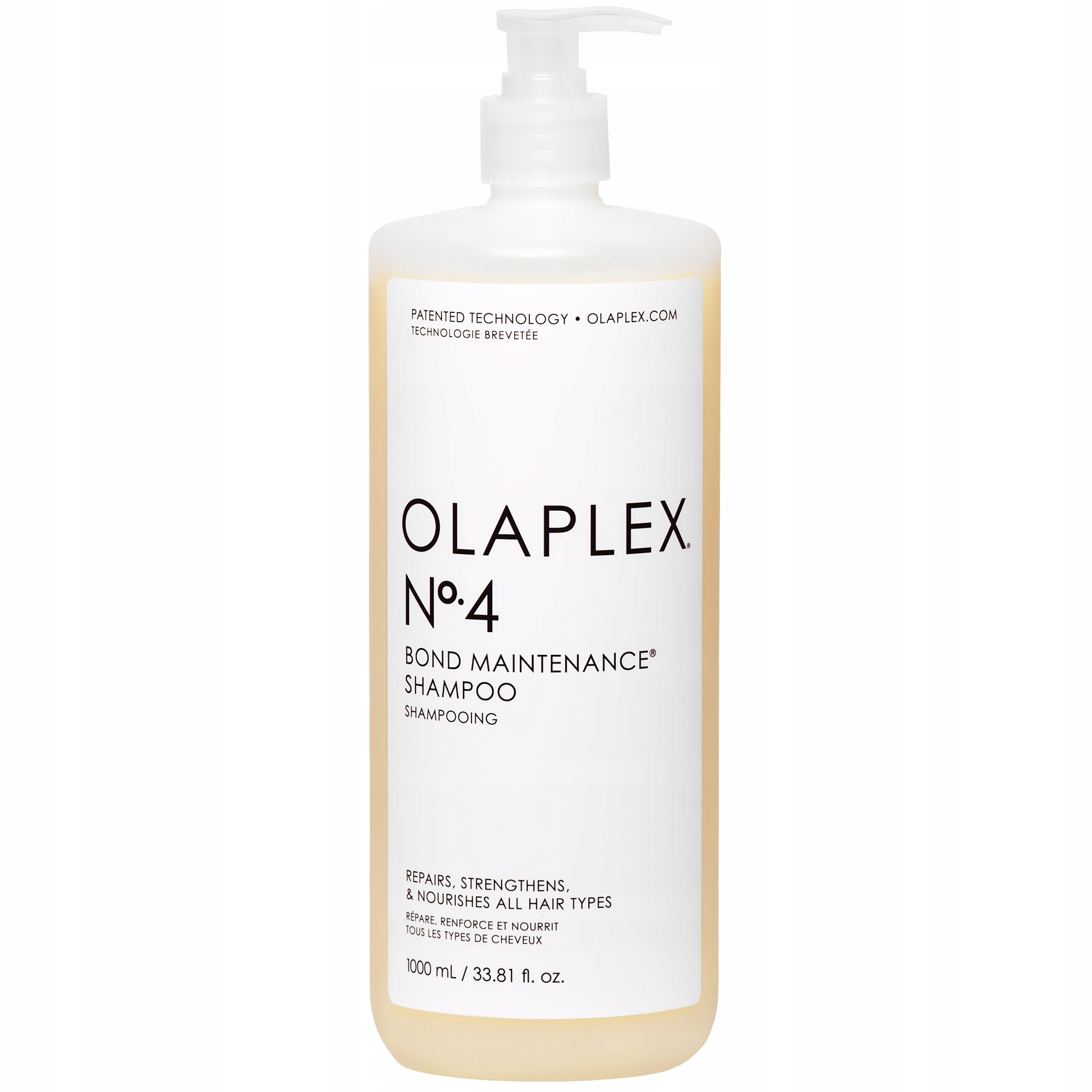 Hydratační šampon Olaplex No.4 Bond Maintenance bez parabenů 1000 ml