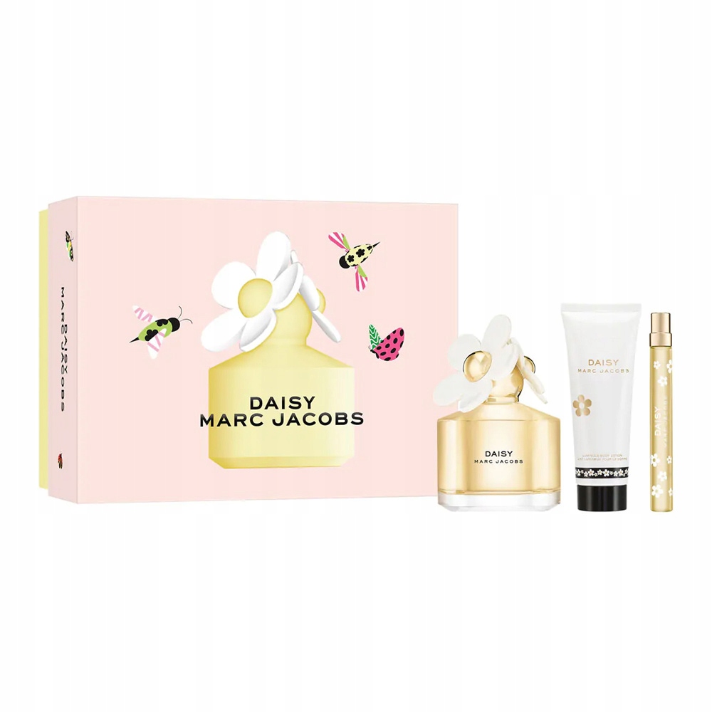 Marc Jacobs Daisy sada toaletní voda 100 ml balzám 75 Ml Edt 10 ml