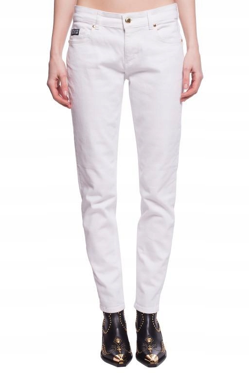 Versace Jeans Couture Džíny Bílé Casual Rzm 28