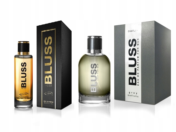 Chatler Bluss Grey Men Bluss The Set Pánské 2x100ml Edp Pánské