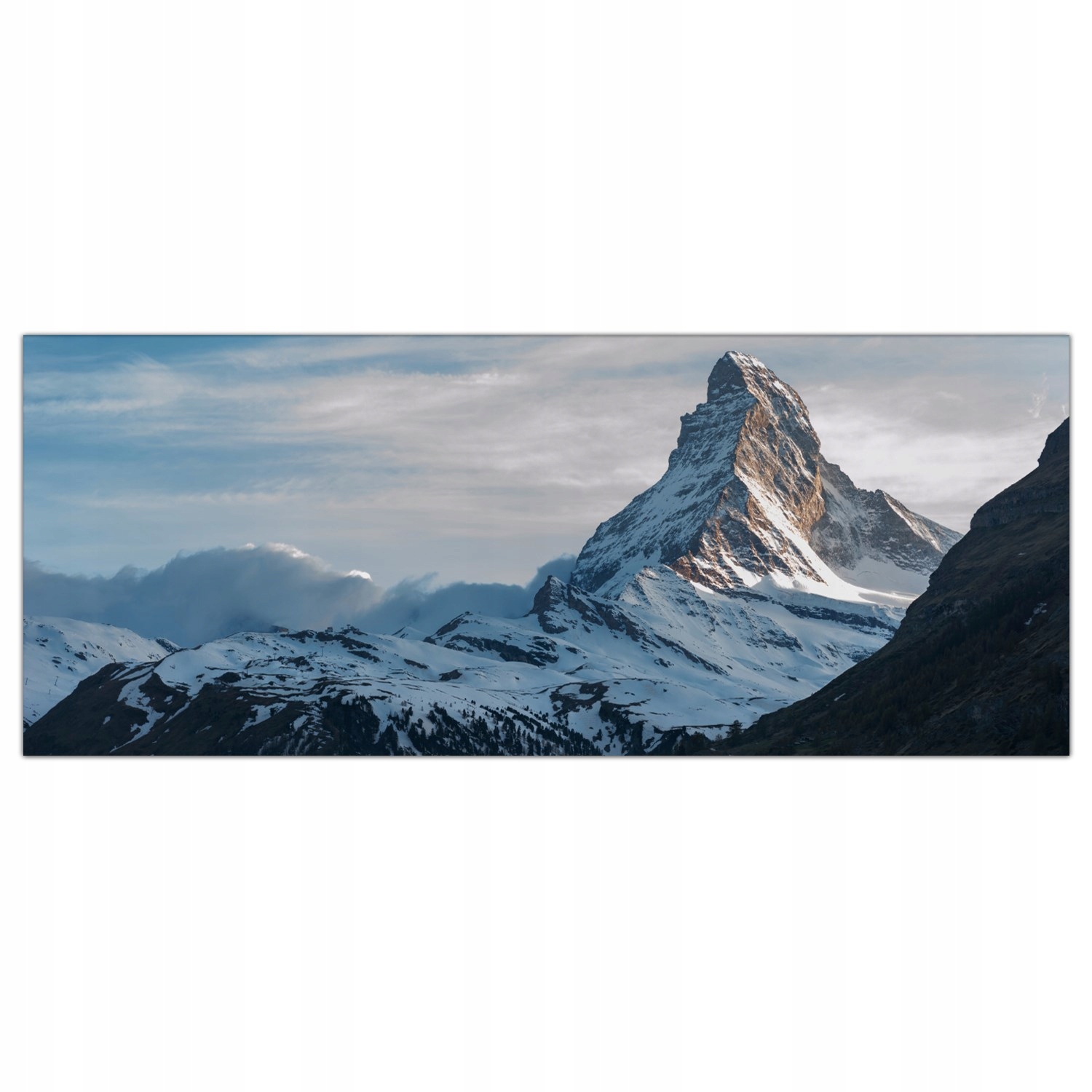 

Obraz Szklany Foto-obraz Góry Alpy Natura 125x50