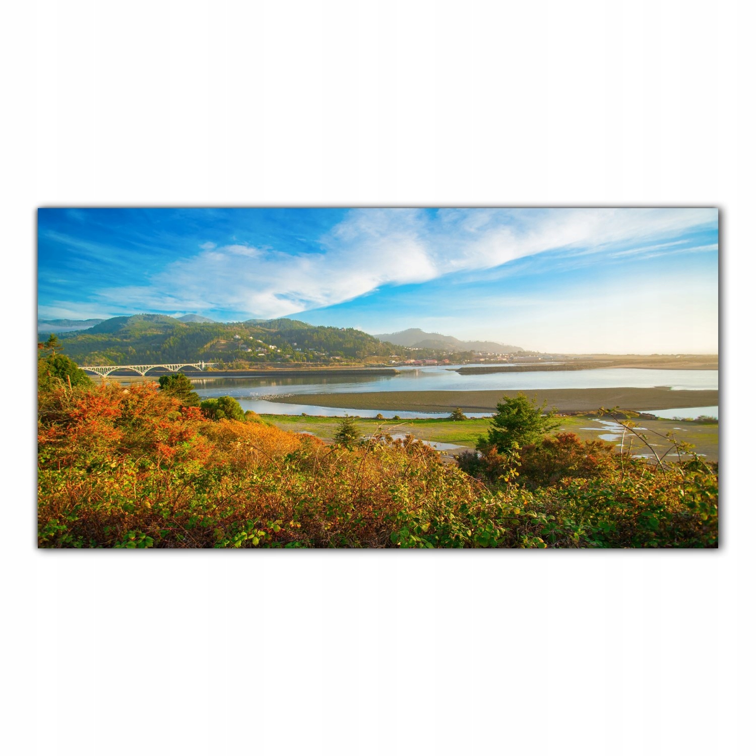 Východ slunce Natura 120x60 Panely tvrzené sklo