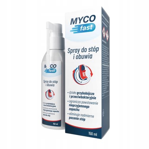 

MYCOfast Spray do stóp i obuwia, 150ml