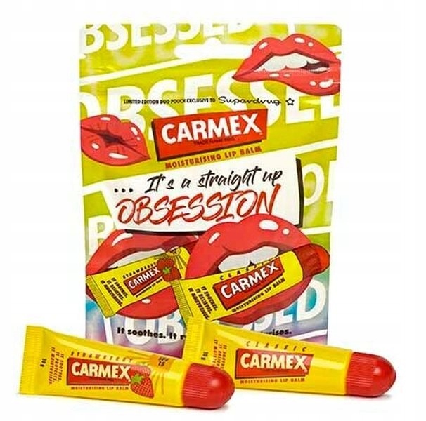 

Carmex Obsession Duo Nawilżające Balsamy Tubka 2sz