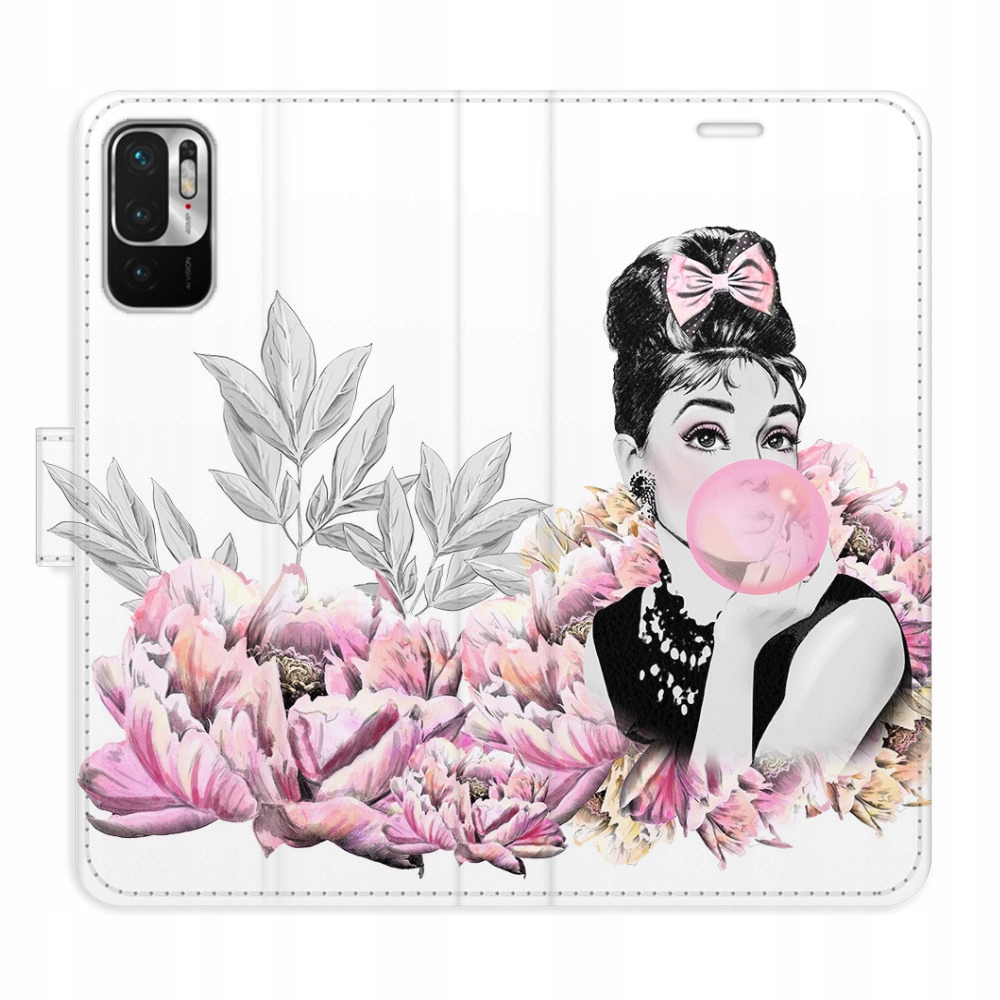 Etui z klapką iSaprio Girl with bubble do Xiaomi Redmi Note 10 5G