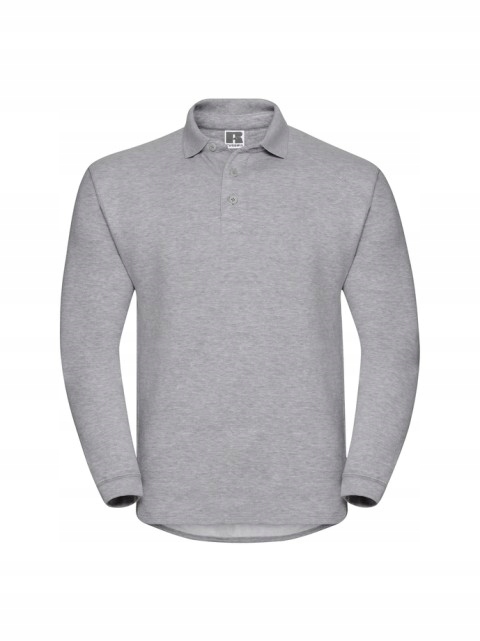 Pánská pracovní mikina Russell Light Oxford, límec, velikost 3XL