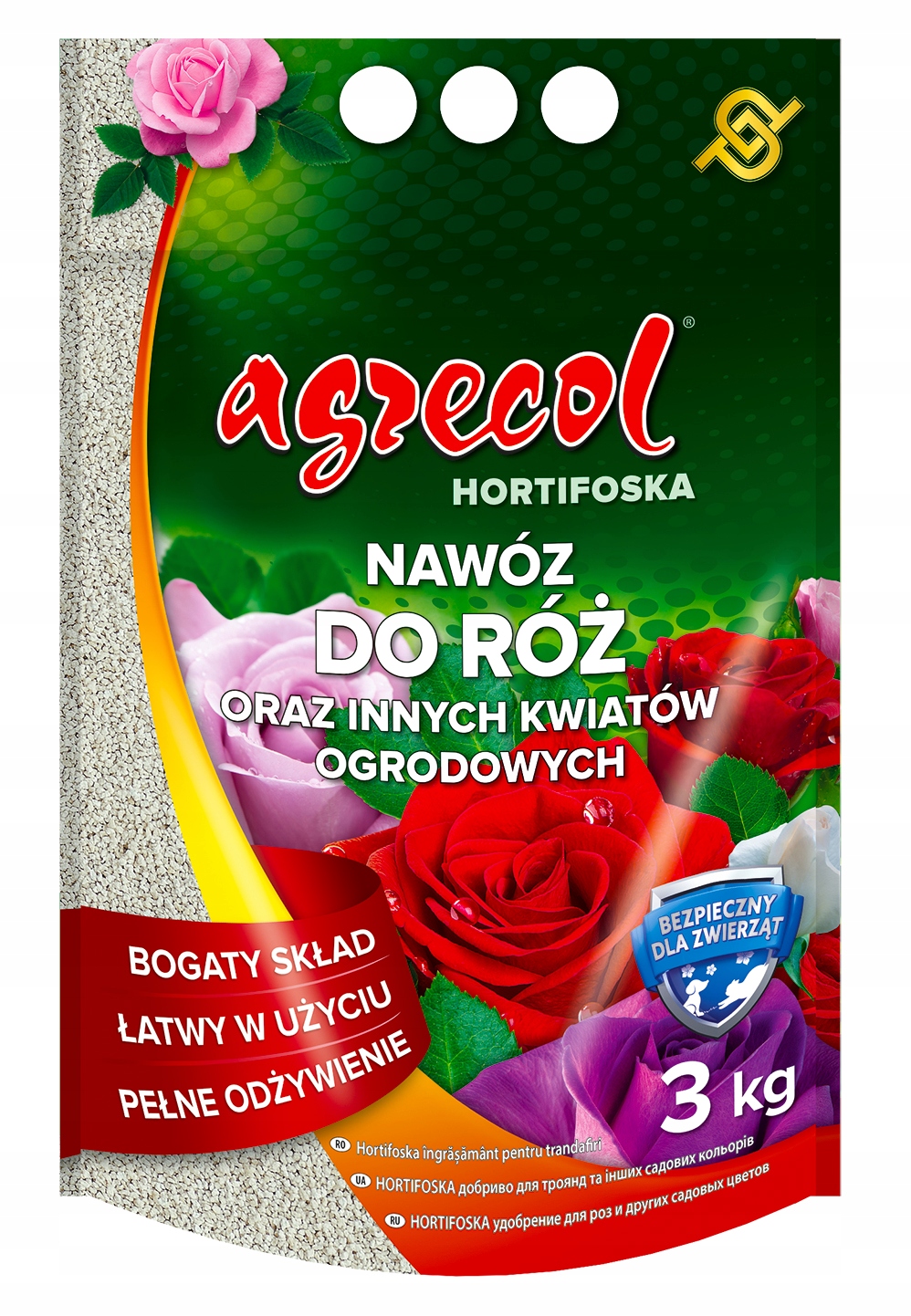 

Agrecol Nawóz Do Róż Kwiatów Ogrodowych 3 Kg