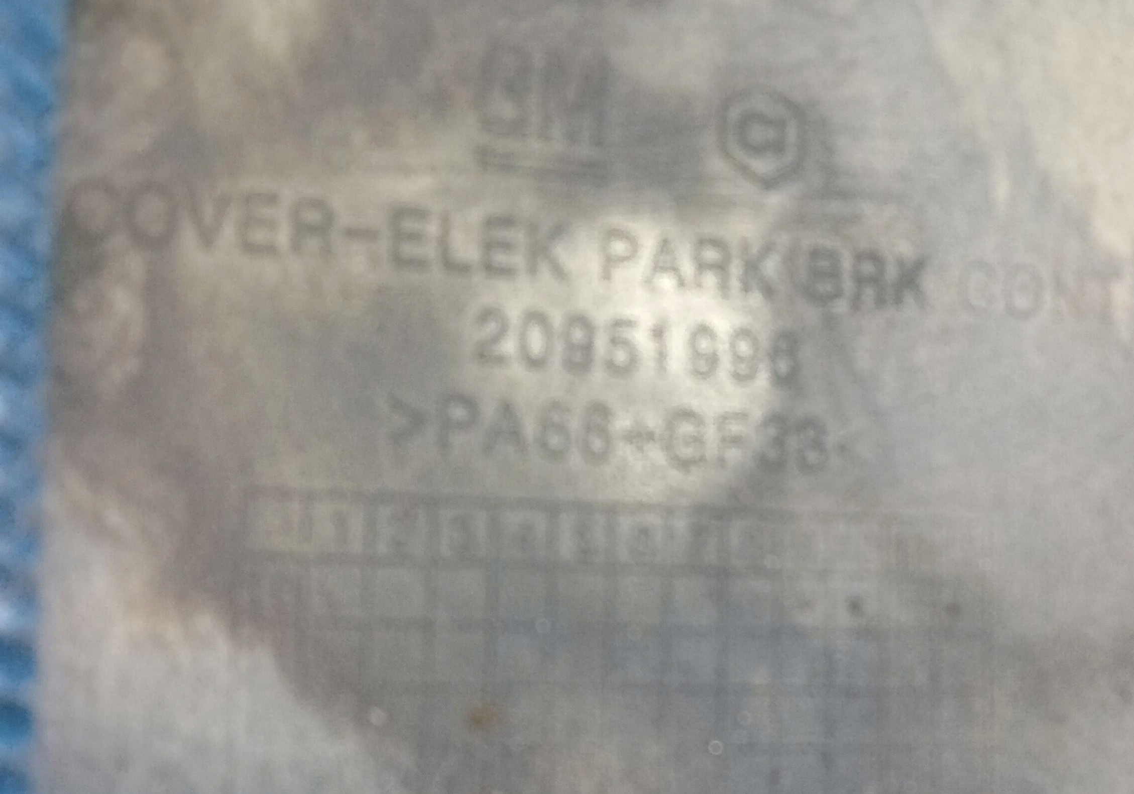 Bremse Hand elektrisch 20951996 OPEL ANTARA