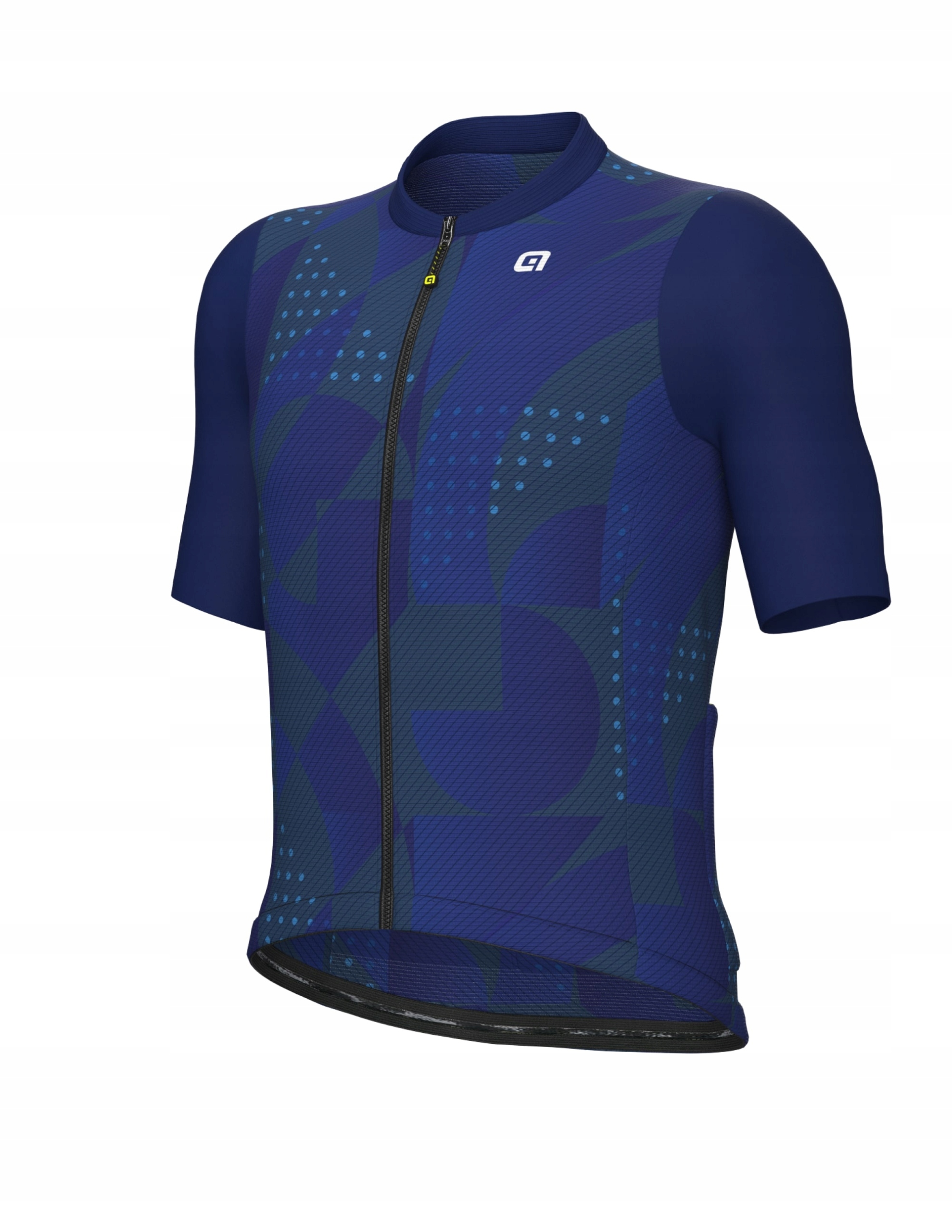 Pánský cyklistický dres Alé Cycling Solid Enjoy Modrý S