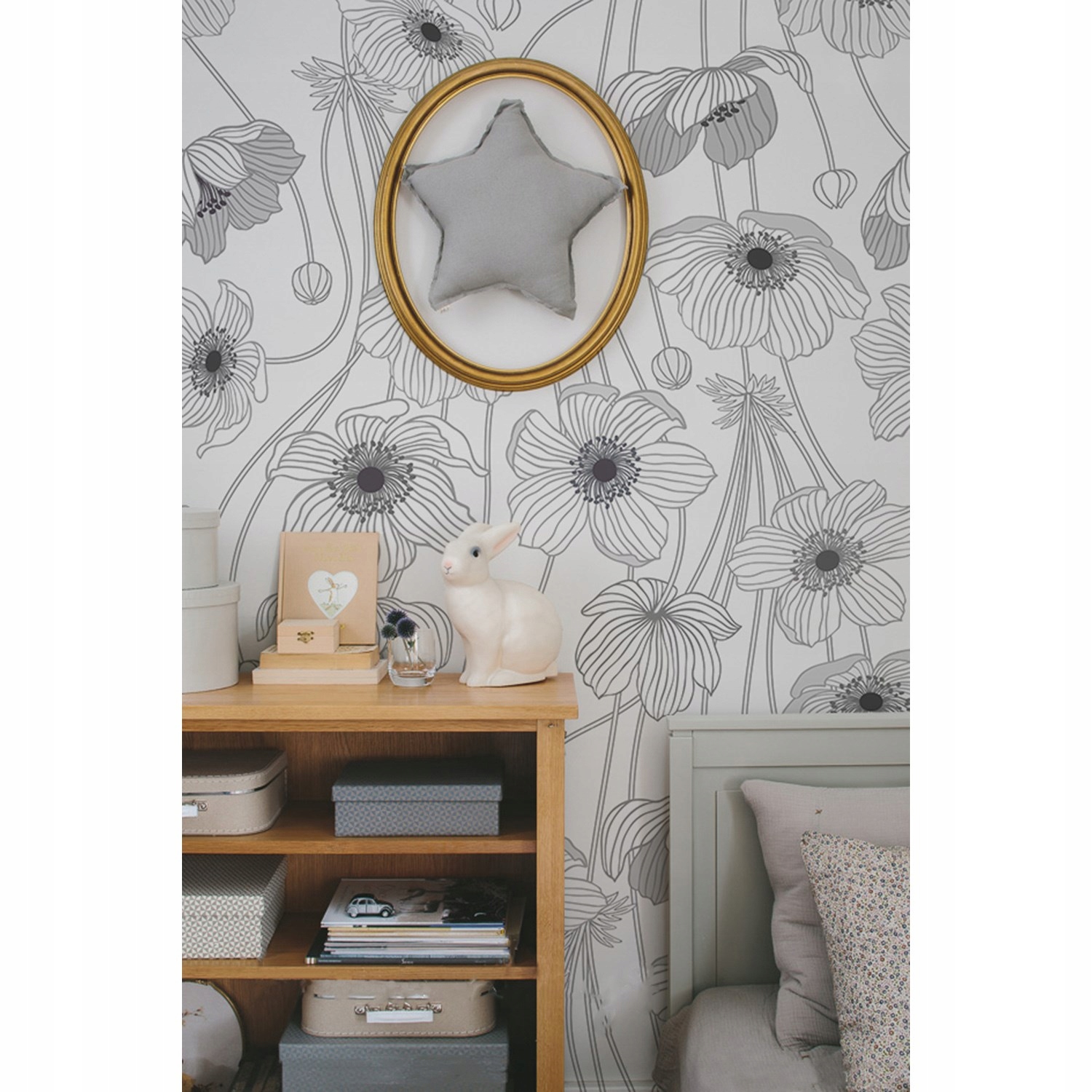 

Fototapeta na flizelinie Maki czarno-białe 254x184