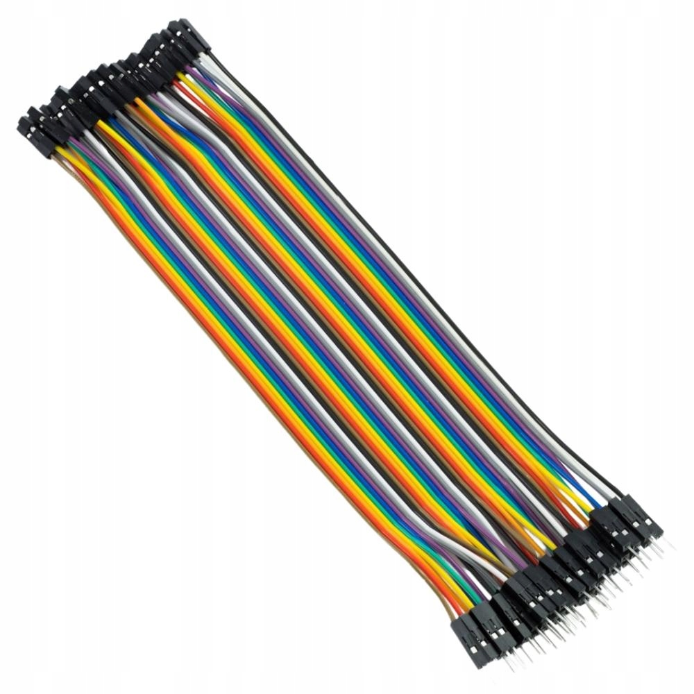 

Przewody do płytki stykowej 20cm 40szt Ż-m/f-m