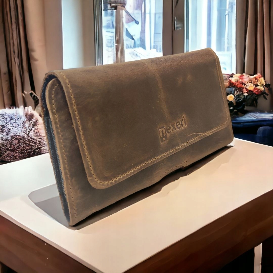 SKÓRZANA KABURA DO PASKA ETUI NA TELEFON DO 6,9 Marka Nexeri