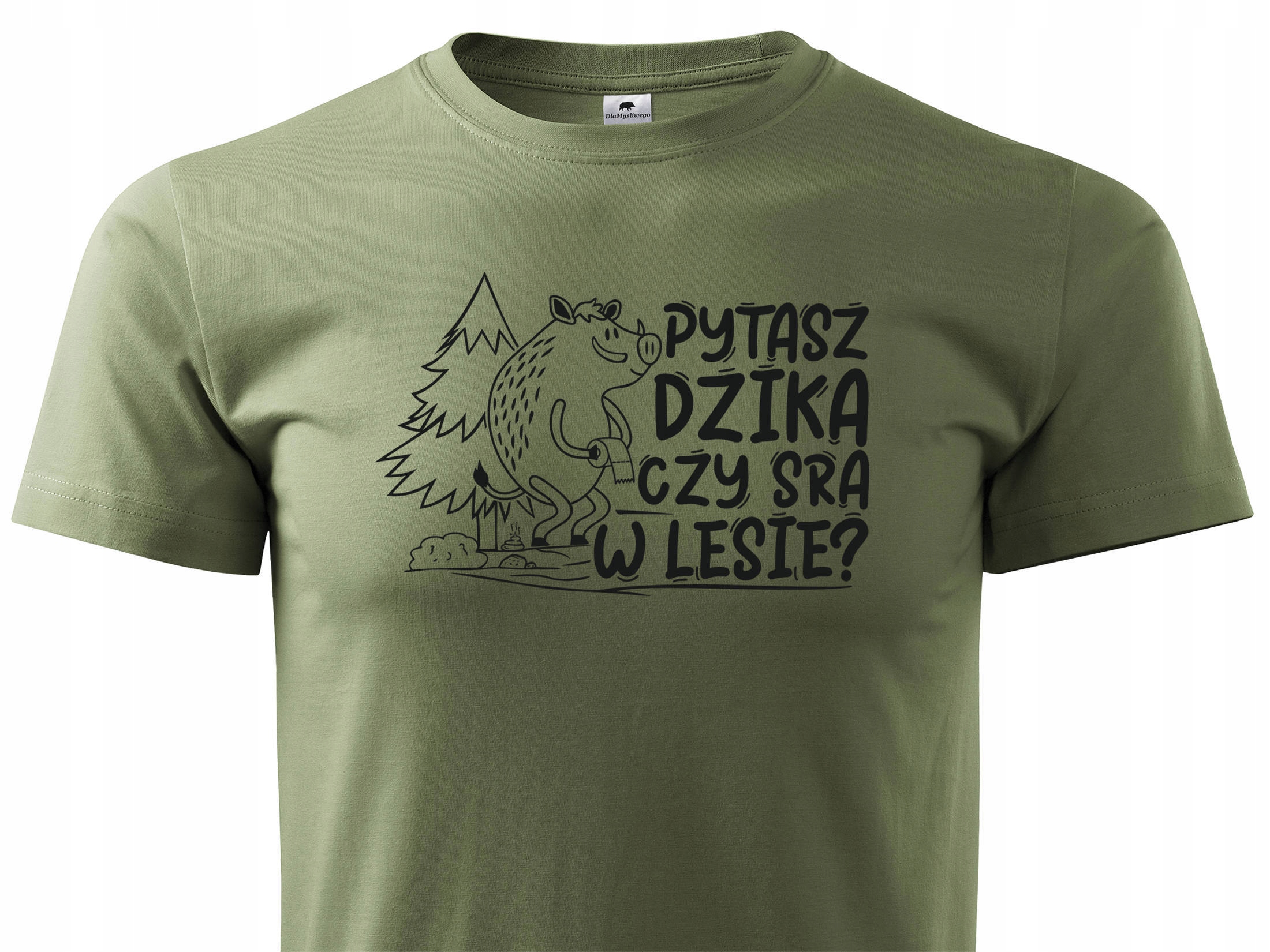

T-shirt Dla Myśliwego śmieszny nadruk