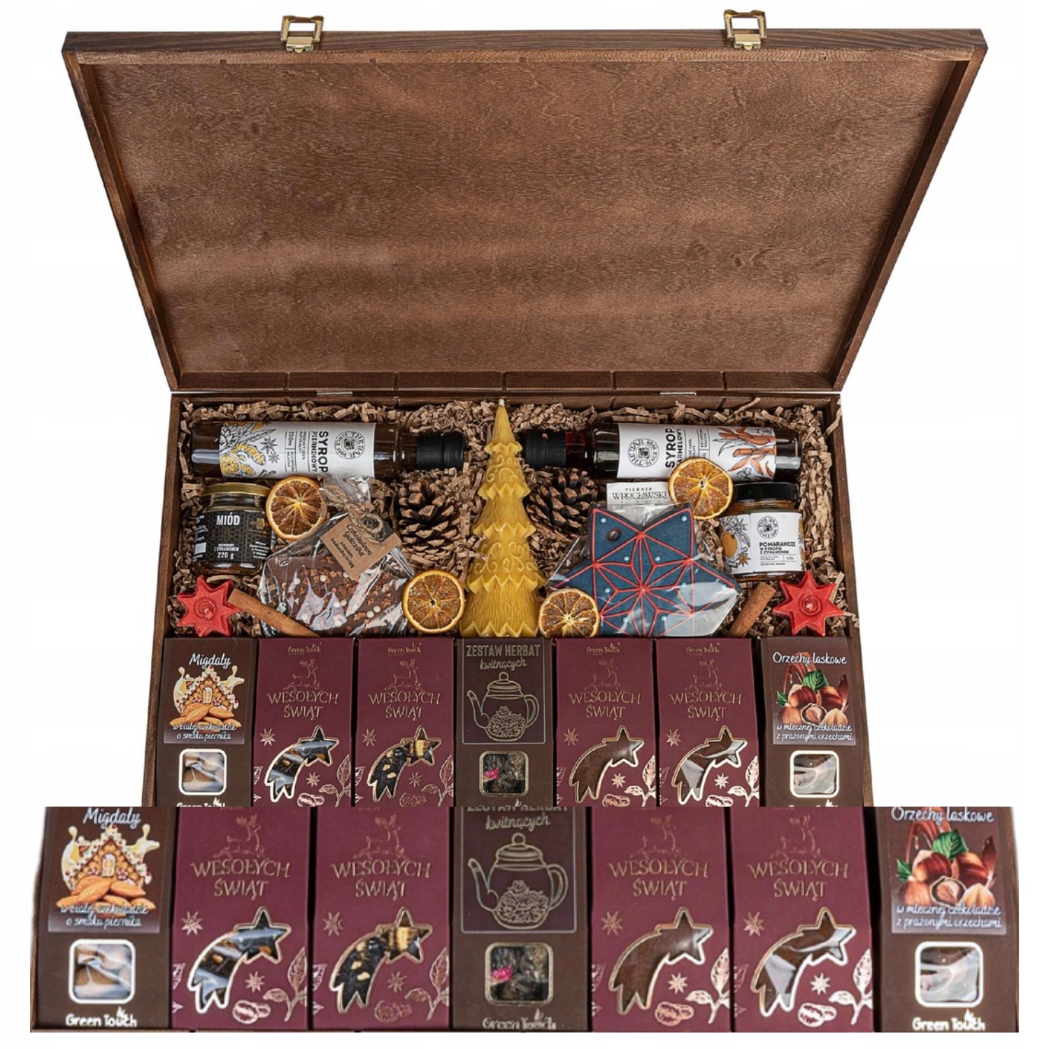 Velká Vánoční Dárková Krabička Sada 16 Produktů Dárek K Vánocům