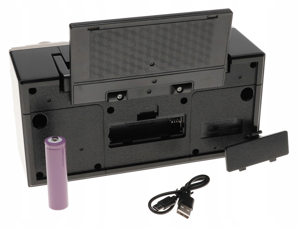 Radio PRZENOŚNE SOLARNE 4xGłośnik Bluetooth RGB USB MP3 TF 4365 Model 4365