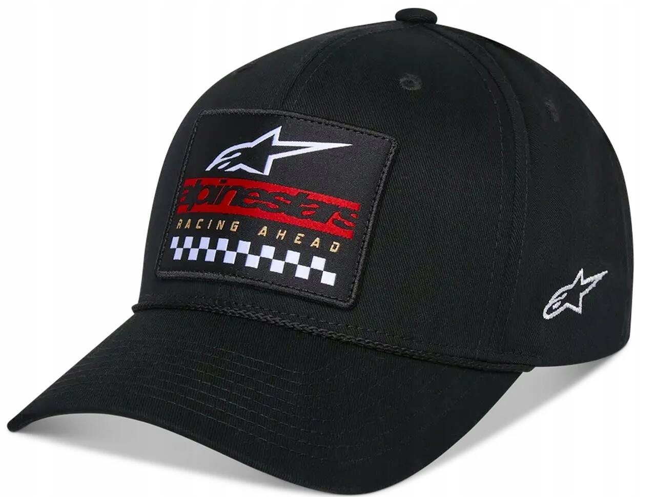 Czapka z daszkiem Alpinestars Matrix Snapback Hat Black