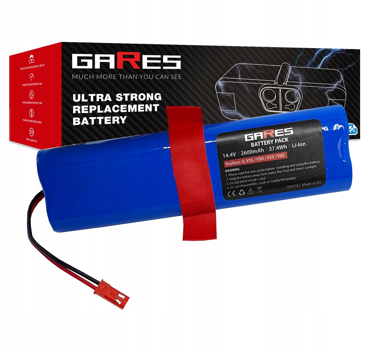 Bateria Akumulator do Ilife V3S V50 V5S V8S 2,6Ah