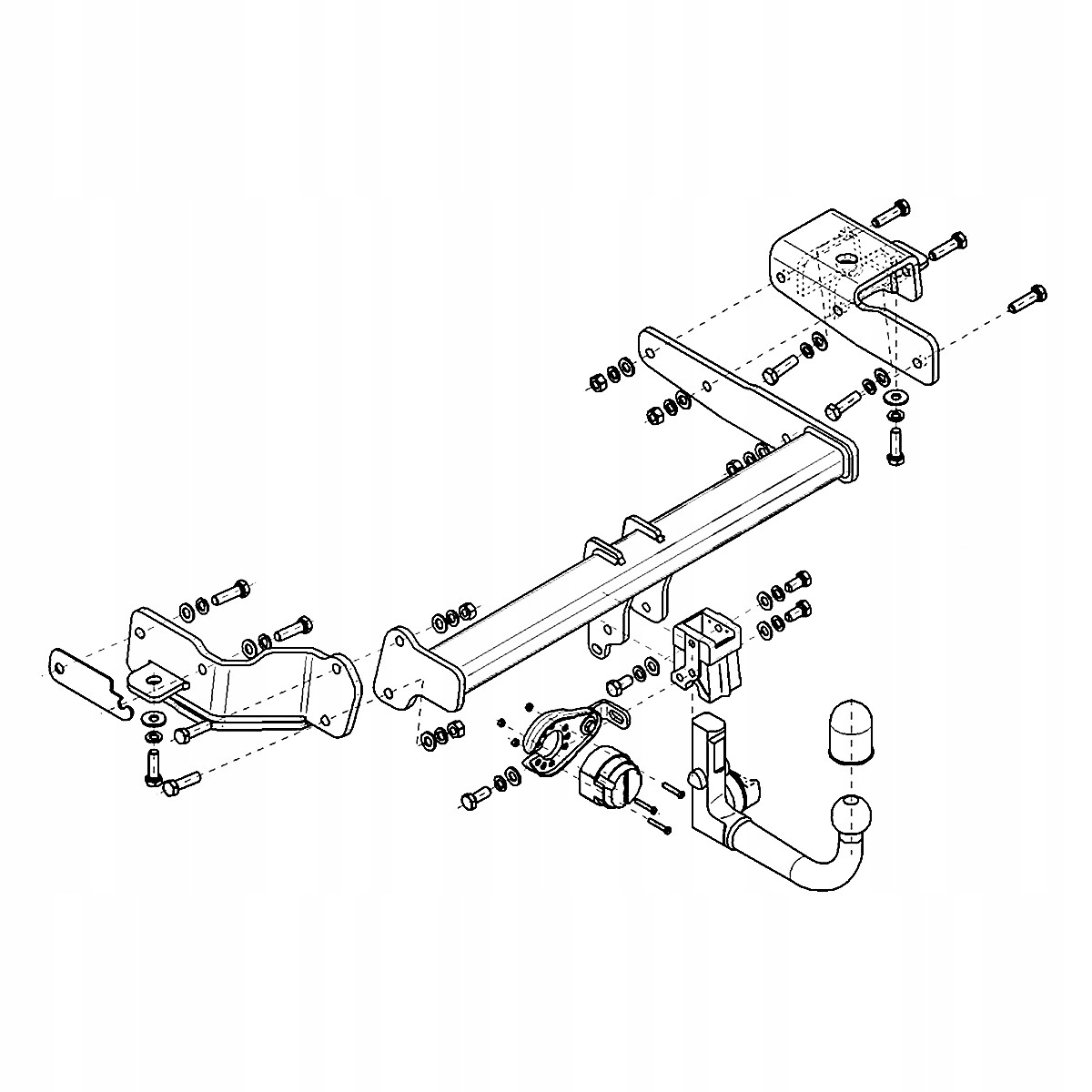 Hak Wypinany do Kia Sorento 4 MQ4A MQ4 IV SUV od 20 MODUŁ WIĄZKA 13 PIN Producent Steinhof