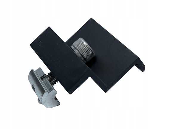 Klema końcowa 30mm + Śruba M8x25 + Wpust przesuwny